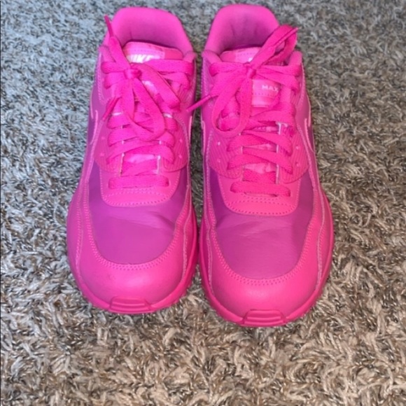 bright pink air max 90
